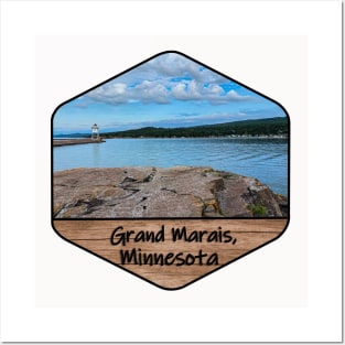 Grand Marais, Minnesota (Artist Point) Posters and Art